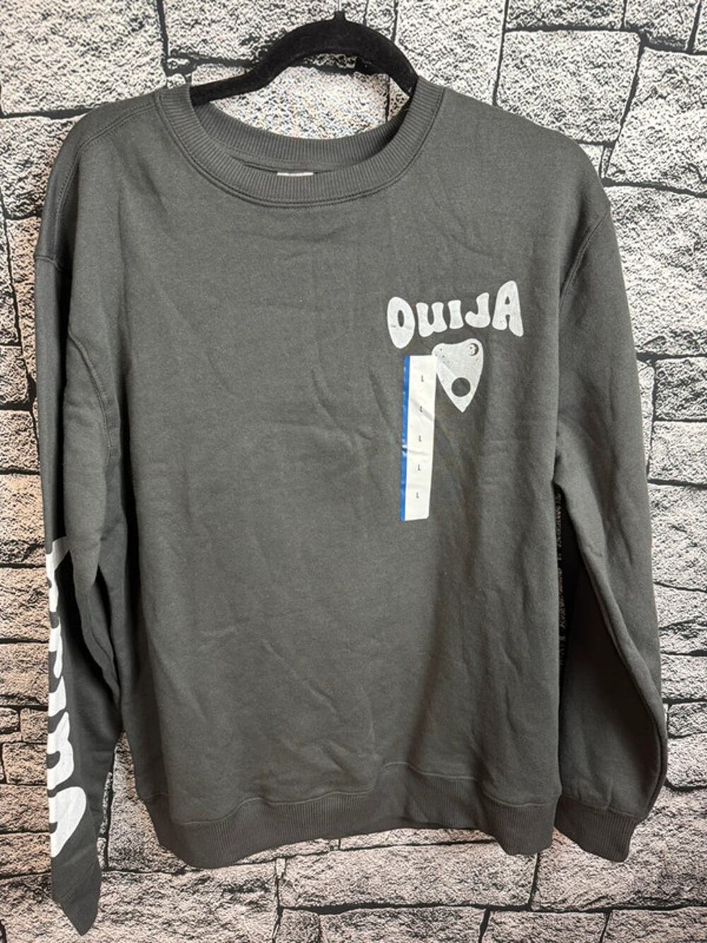 NWT Ladies Ouija Board Graphic Sweatshirt - Large